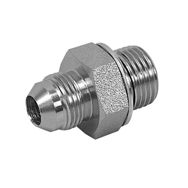 JIC 12 Male x 1/2" BSPP Male Straight 3800-12-08 Adapter