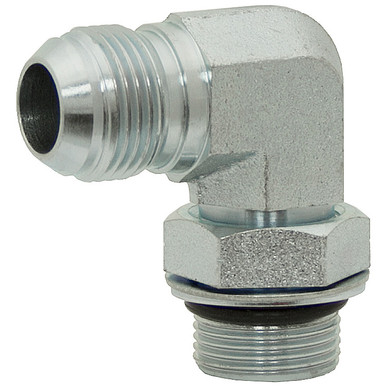 JIC 8 Male x 1/2" BSPP Male 90 Degree Elbow 3801-08-08 Adapter