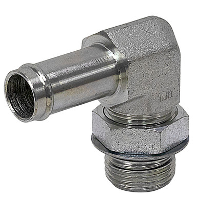 5/8" Hosebarb x SAE 10 Male 90 Degree Elbow 4601-10-10 Adapter
