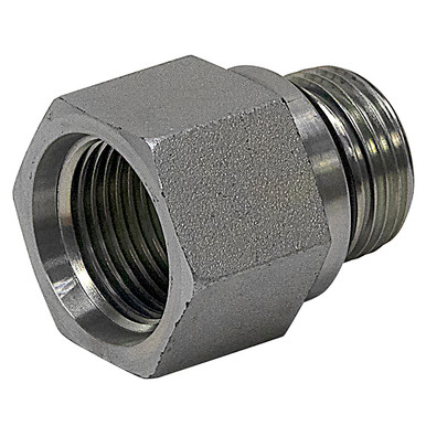 SAE 10 Male x SAE 12 Female Straight 6410-10-12 Adapter