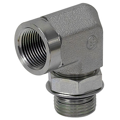 SAE 8 Male x 1/2" NPT Female 90 Degree Elbow 6805-08-08 Adapter
