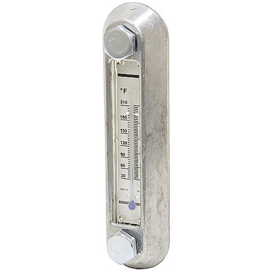 5" Reservoir Sight Level Gauge w/Thermometer Zinga SG05ATG