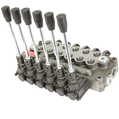 6 Spool 8 GPM Double Acting Valve Wolverine by Prince Mfg MB61BBBBBB5C1
