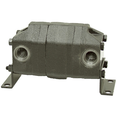 0.3 cu in 12 GPM 2 Section Rotary Flow Divider MTE P207R-5466