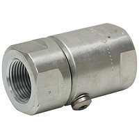 1/4" NPTF x 1/4" NPTF Live Swivel Coupling Super Swivels SS4FP25X25ZV