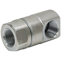 3/4" NPTF x 3/4" NPTF Live Swivel 90 Elbow Super Swivels 9SS12FP75XFP75ZV