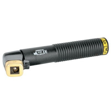 Best Welds Electrode Holder-Stub Type, 600 A, Polyamide, For 1/0 Cable, 5mm Cap, 8.78 in L, 1 EA, #EHBN60I