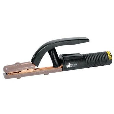 Best Welds Electrode Holder-High Tong Type, 350 A, Brass, For 2/0 Cable, 8mm Cap, 10.04"L, 1 EA, #A14