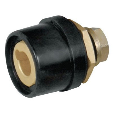 Best Welds Panel Plug and Socket, Lug Connection, 2/0-3/0 Cap., 1 EA, #BE7095