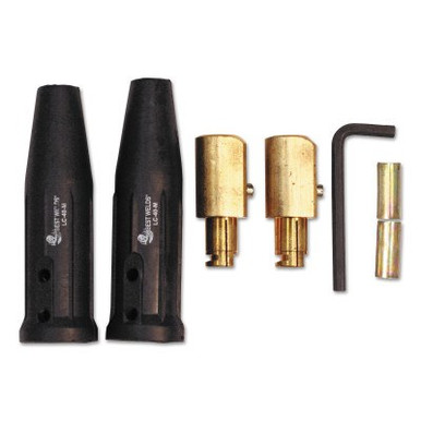 Best Welds Cable Connector, Male, Ball Point Connection, 3/0-4/0 Cap, 1 EA, #4MBP1