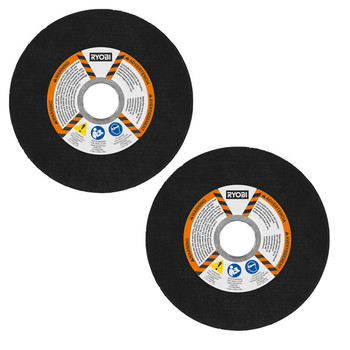 Ryobi P423 2 Pack of Genuine OEM Replacement Cut Off Discs - 903440003-2PK