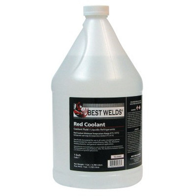 Best Welds Coolant Fluid, 6 ?F; -14?C, 1 Gal, 1 GA, #9051625502