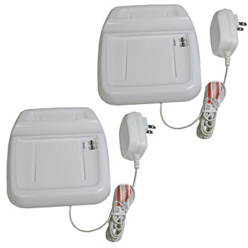 Black and Decker Vacuum 2 Pack of Genuine OEM Chargers & Bases - 90595857-02-2PK