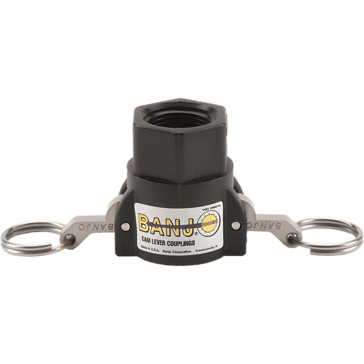 3/4" D SERIES CAM LOCK COUPLER - 3/4" FEMALE COUPLER X 3/4" FEMALE PIPE THREAD