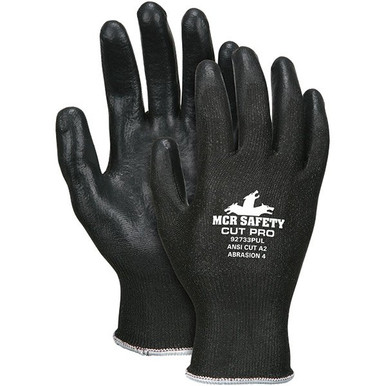MCR Safety? Cut Pro? Coated Gloves w/ HPPE/Synthetic Shell, Large