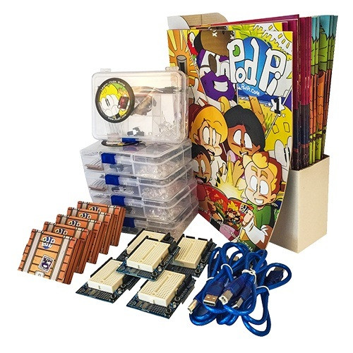 PodPi Starter Kit Modules 0 & 1 for 10 Students