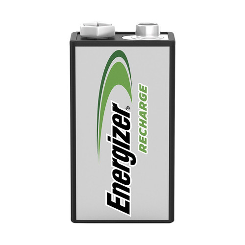 Energizer Rechargeable Ni-Mh Battery, 9V, 1/pkg.