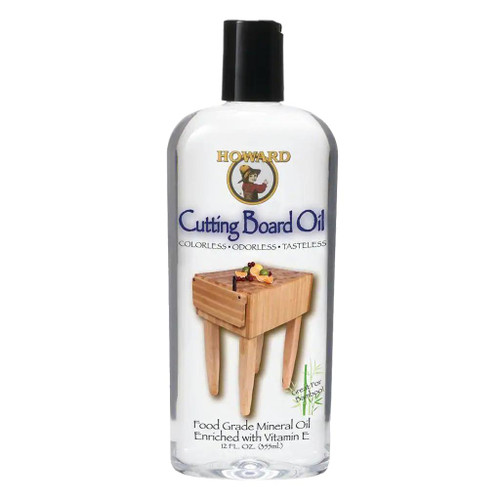 Howard Butcher Block Mineral Oil, 12 oz.