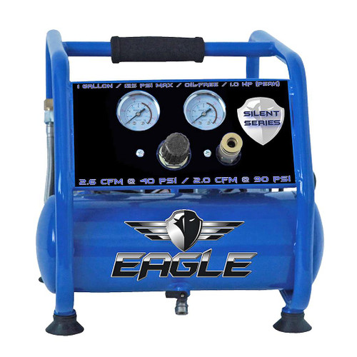 Eagle 1 Gallon Silent Series Air Compressor