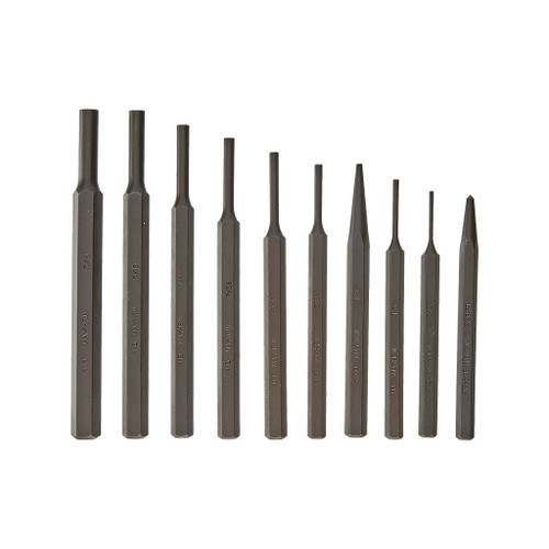 Mayhew 10-Piece Full Finish Punch Set