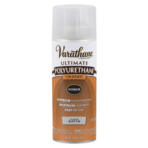 Varathane Clear Satin Polyurethane, 11.25 oz.