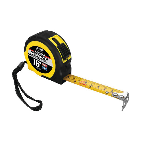 Performance Tool High Impact SAE/Metric Tape Rule, 16' x 3/4"