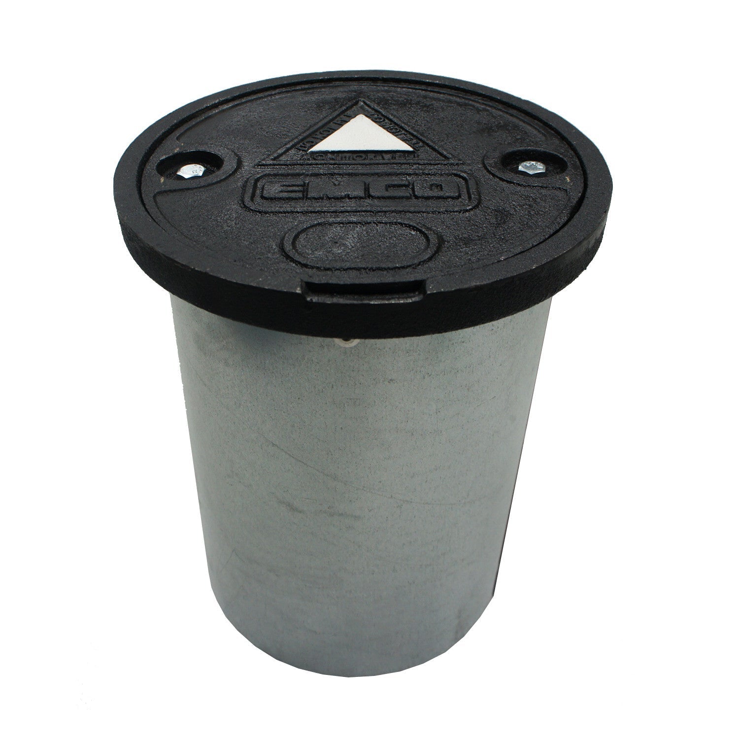6 Inch X 7.5 Inch Monitoring Well Manhole, Bolt Down Lid, Steel Skirt - A0721-106
