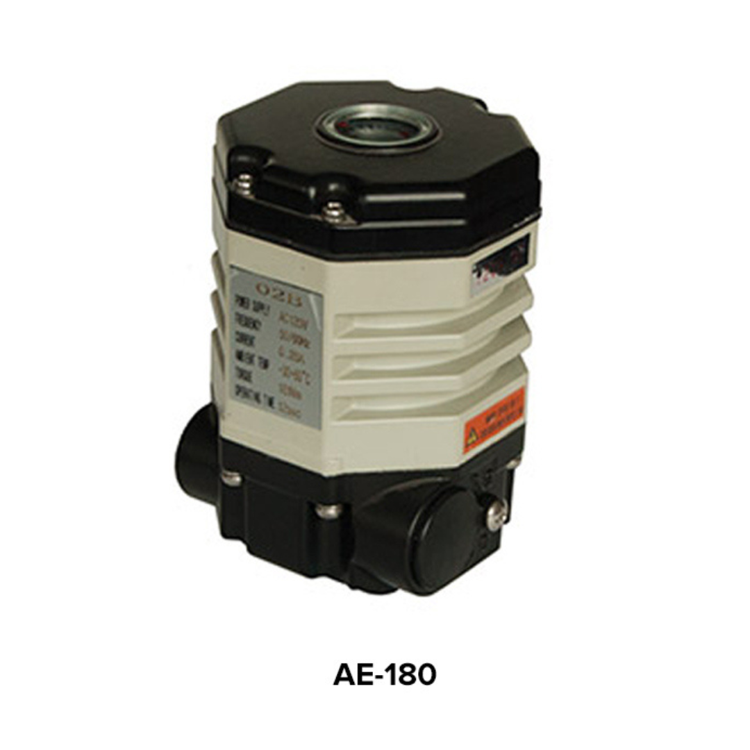 Jomar AE-180-120-12 Electric Actuator, Double Acting, NEMA 4x, Manual Override, 120VAC