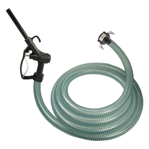Kuriyama 1 in. PVC DEF Hose Assembly w/ 1 in. Part C Coupler X Nozzle