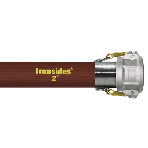 Kuriyama Ironsides 6 in. 115 PSI PVC Layflat Water Discharge Hose Assemblies w/ C x C Ends