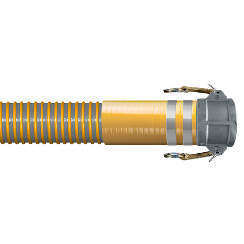 Kuriyama Tigervapor 3 in. Standard Duty Vapor Recovery Hose Assemblies w/ Part C Female Couplers