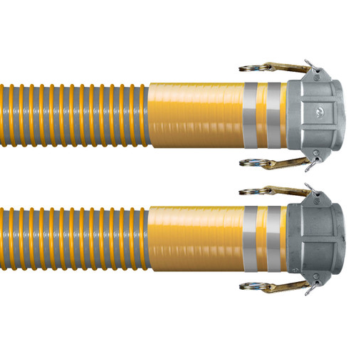 Kuriyama Tigervapor 3 in. x 4 in. Standard Duty Vapor Recovery Hose Assemblies w/ Part C Female Coupler x CV Ends