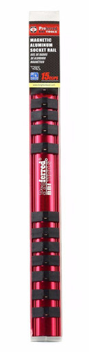 1/4" Drive 12" Magnetic Aluminum Socket Rail (1/Pkg.)