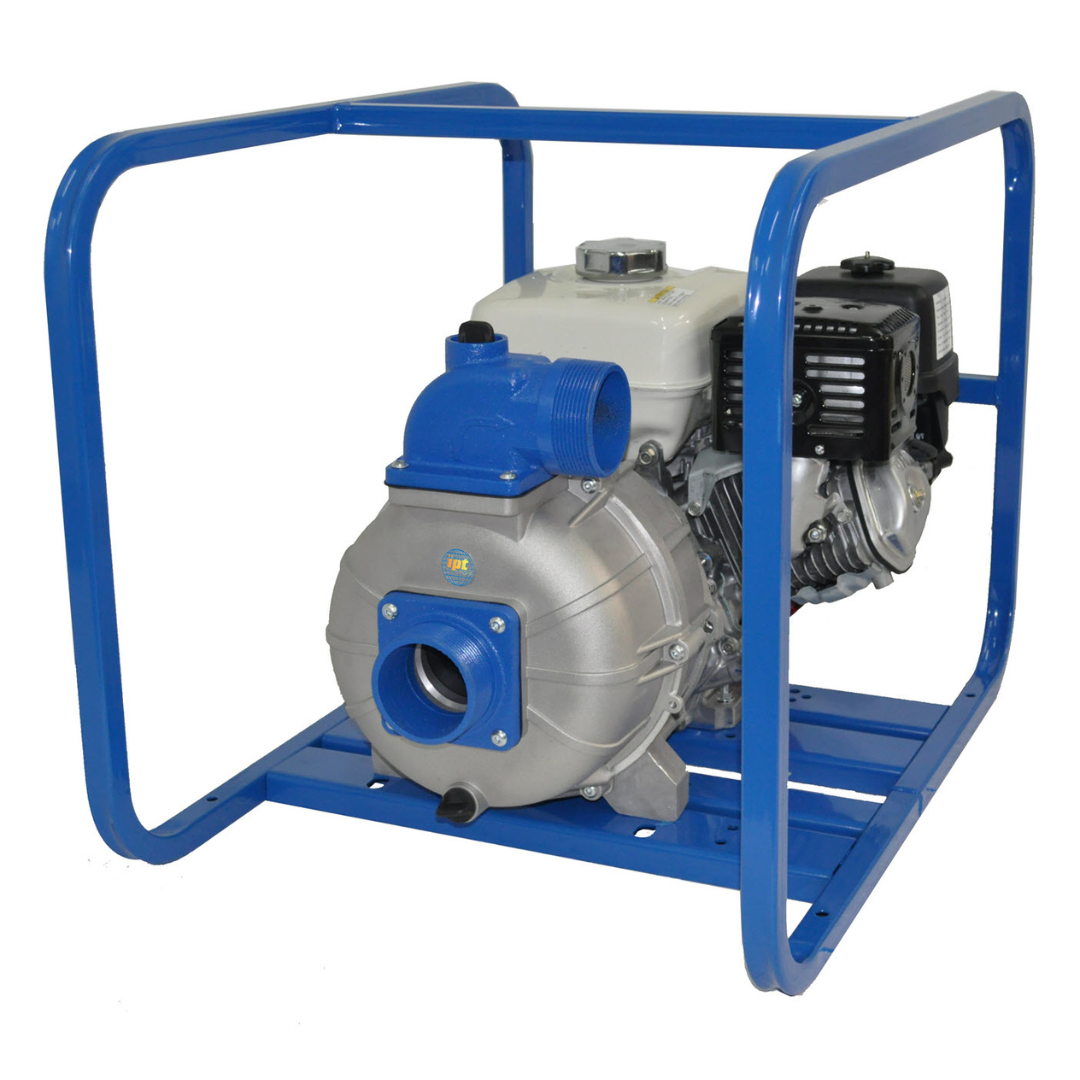 AMT 3S9XLR 3 Inch Trash Pump, 8 HP, LCT 306CC Motor