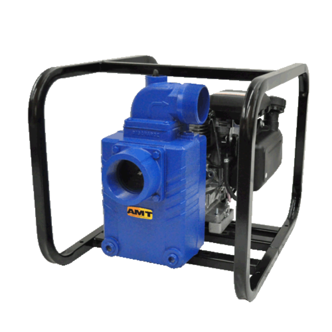 AMT 3391-V5 3 Inch Solids Handling Pump, 8 HP,Honda GX270 Motor