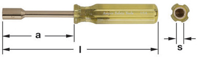 Nutdriver 1/8" - Non-Sparking, Non-Magnetic ND-1/8