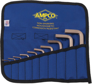 10Pc Roll Case Velcro Closure - Non-Sparking, Non-Magnetic M-42CASE