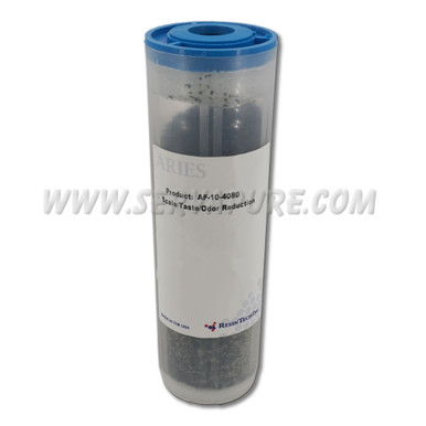 Aries Filter Works AF-10-4080 3.0" x 10" Heavy Metals, Chlorine and Organics Removal Filter