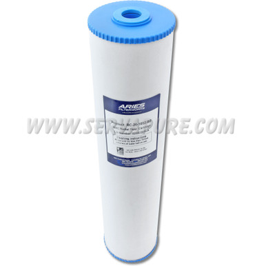 Aries Lab Water RC-20-1052-BB Super Flow 4.5'' x 20'' Carbon Filter