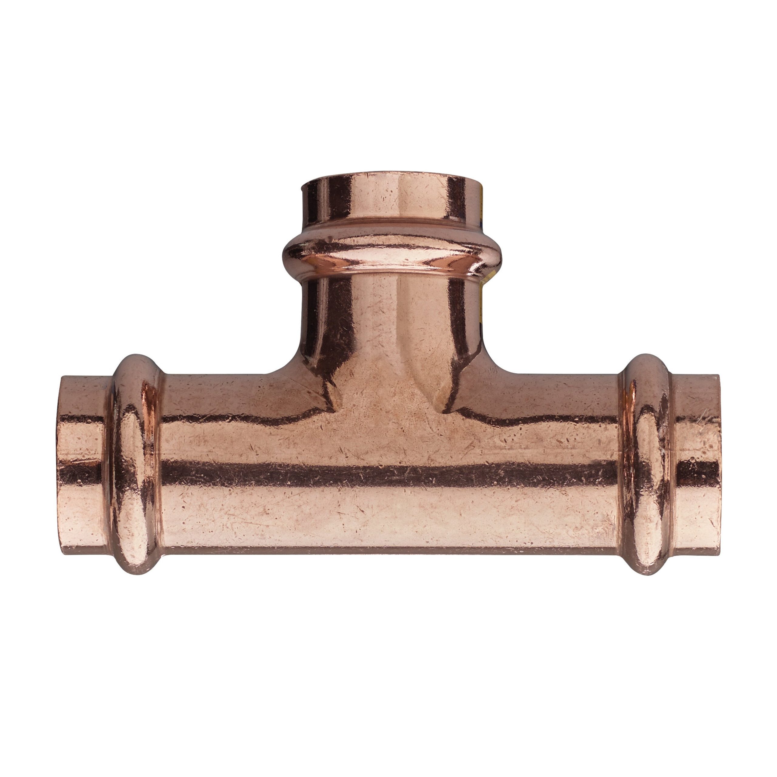 Bonomi 5V320005 - 3/4 Inch x 3/4 Inch x 3/4 Inch Copper Press Tee - Pack of 10