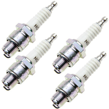 NGK 4 Pack of Genuine OEM Spark Plugs - BP8H-N-10-4PK