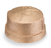Smith Cooper 125# Bronze Lead-Free 3/4in. Cap Fitting - Threaded - Fig. 36C 1L