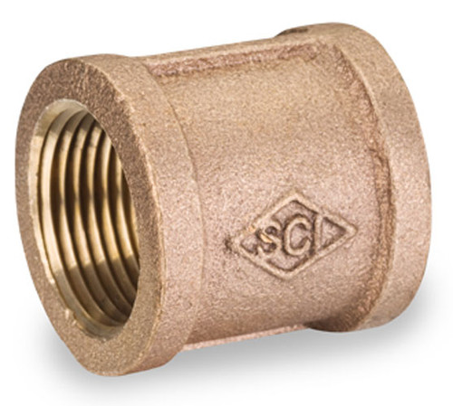 Smith Cooper Bronze 1/4 in. Coupling Fitting - Threaded