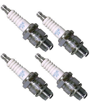 NGK 4 Pack of Genuine OEM Standard Spark Plugs # BR8ES-4PK