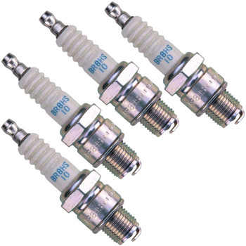 NGK 4 Pack of Genuine OEM Standard Spark Plugs - BR8HS-10-4PK