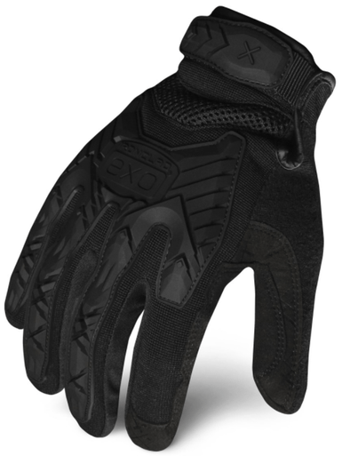 Ironclad EXO Operator Grip Impact Gloves, Black, Large #EXOT-GIBLK-04-L (12 Pair)