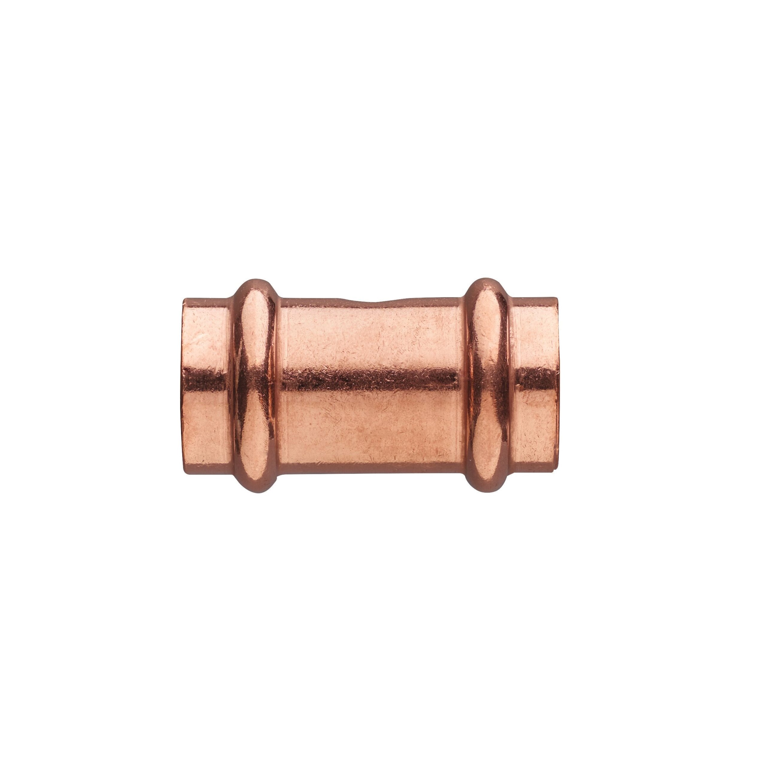Bonomi 5V020006 - 1 Inch Copper Press Coupling - Pack of 10