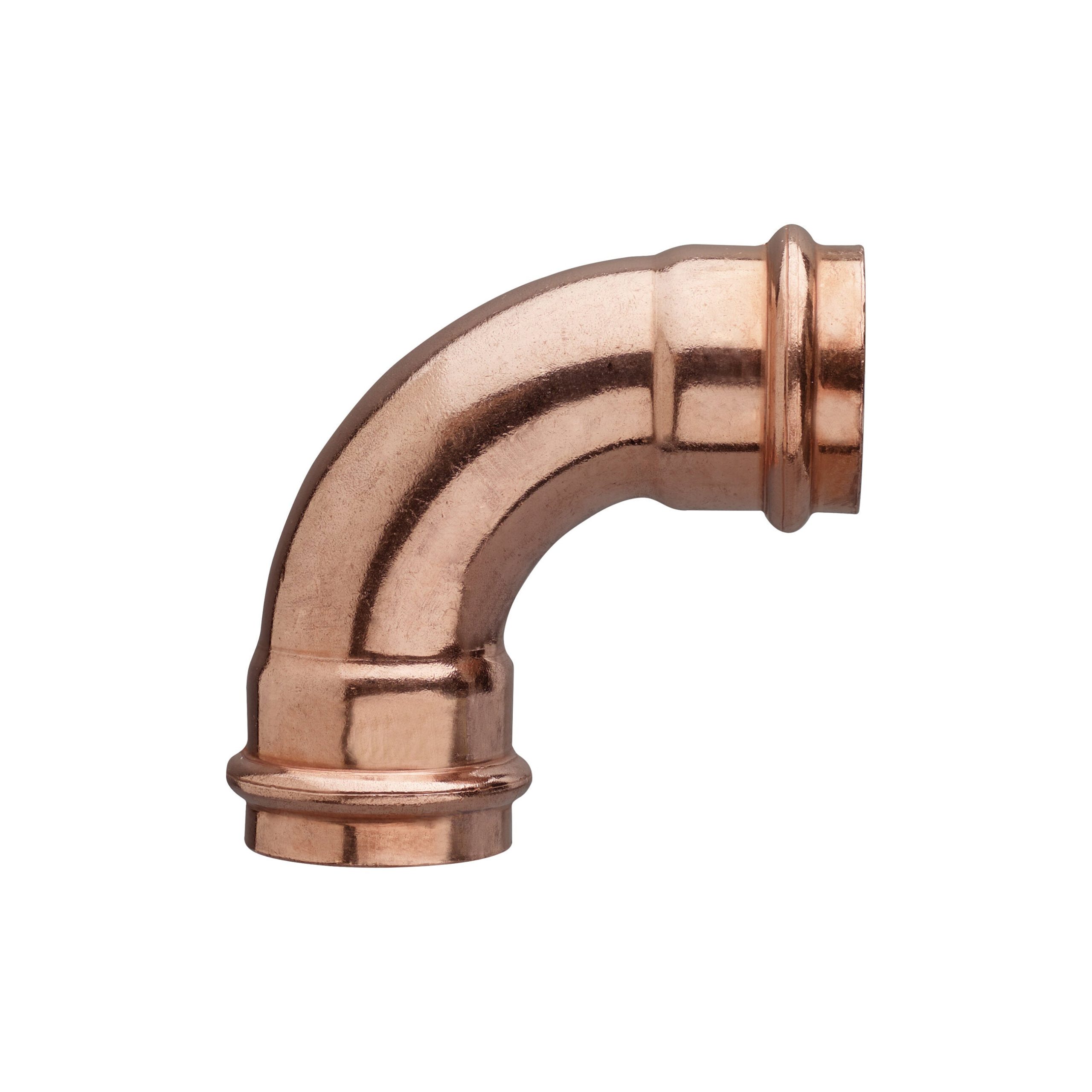 Bonomi 5V120010 - 2 Inch Copper Press 90 Degree Elbow - Pack of 4