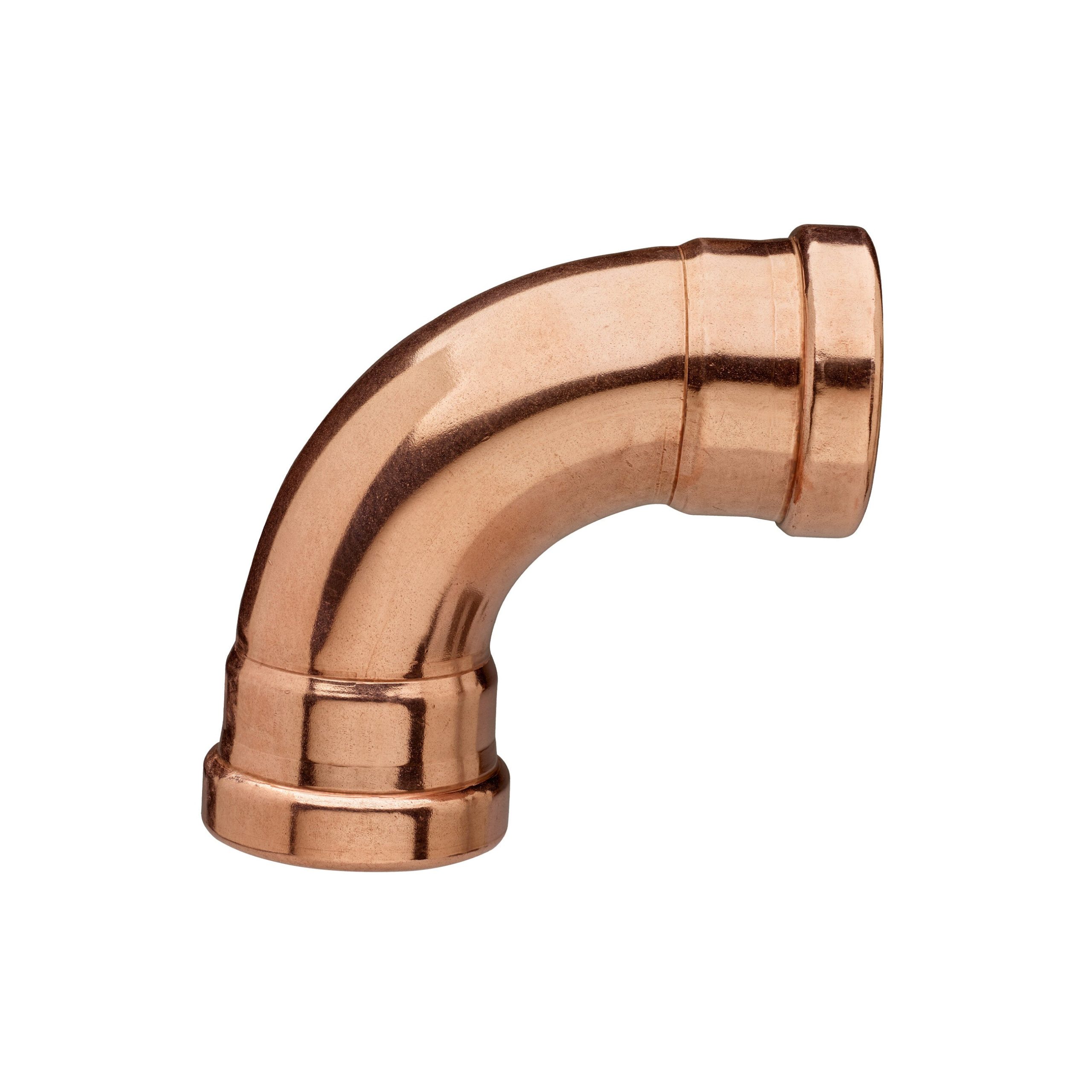 Bonomi 5V120014 - 3 Inch Copper Press 90 Degree Elbow