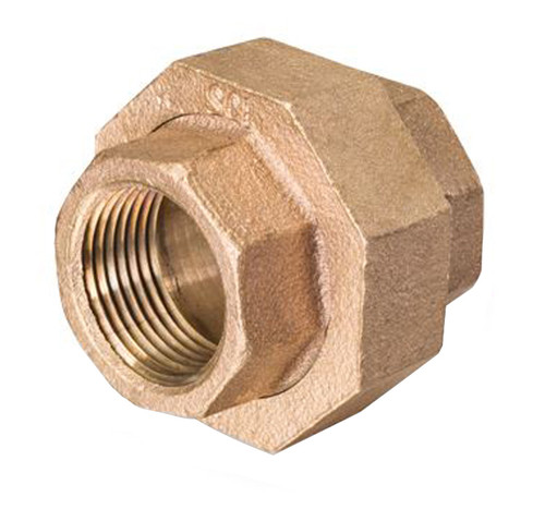 Smith Cooper Brass 125# Lead-Free Unions - Threaded